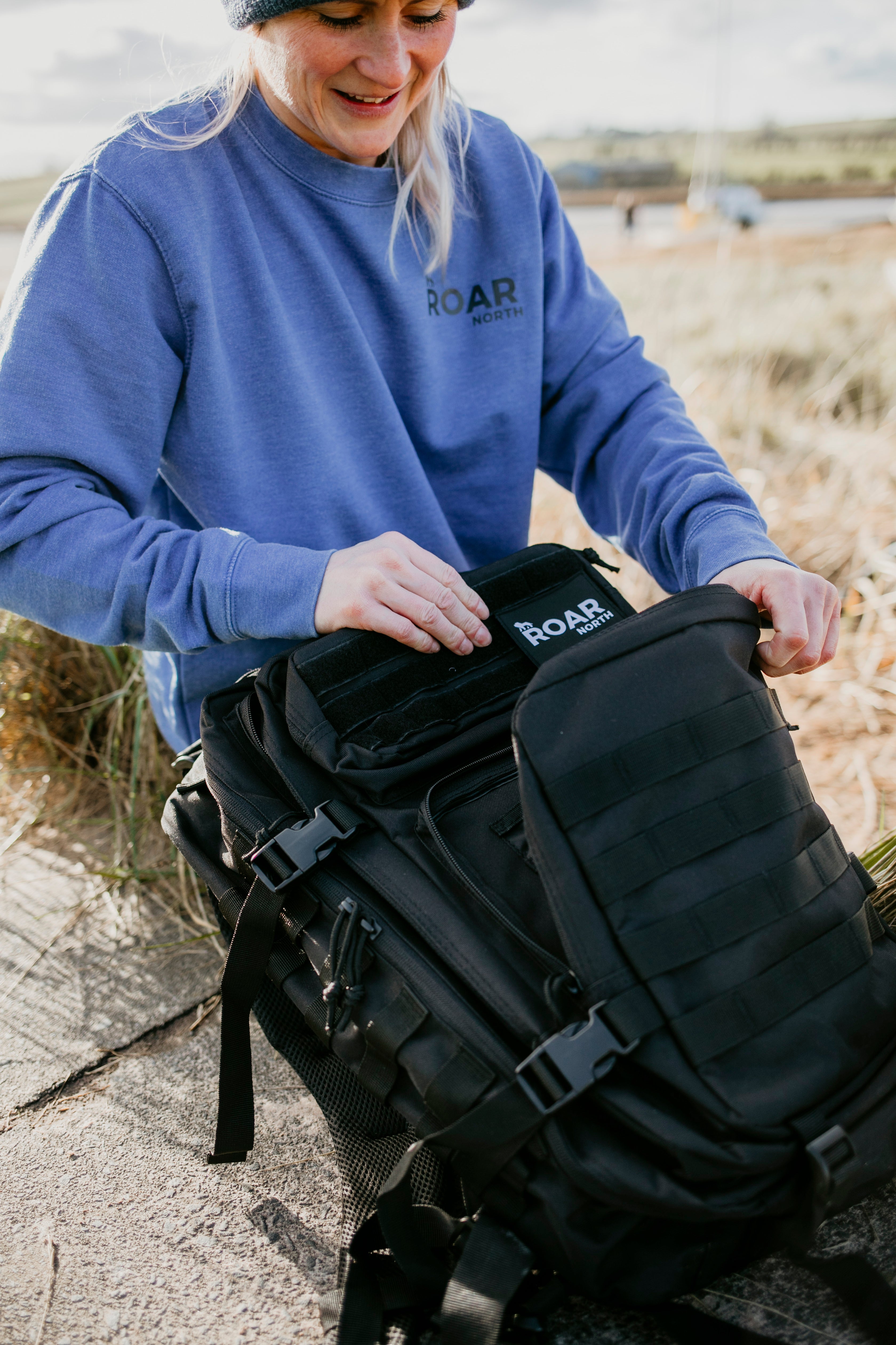 Navy tactical rucksack