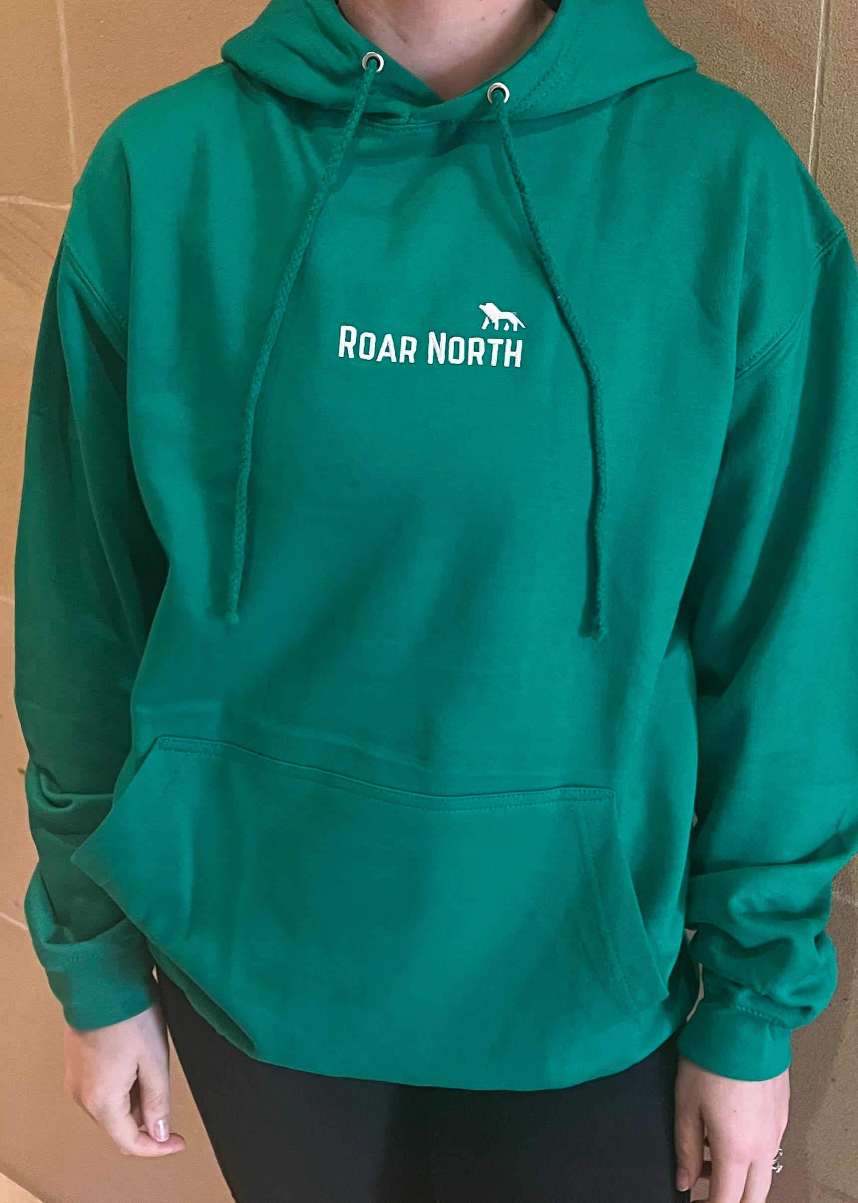Spring green unisex hoodie
