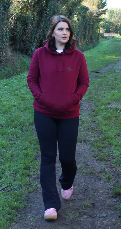 Roar North Signature Burgundy College Womens Hoodie