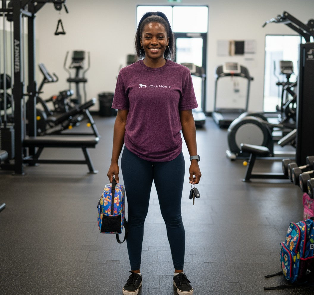 Berry/Black acid washed unisex t-shirt