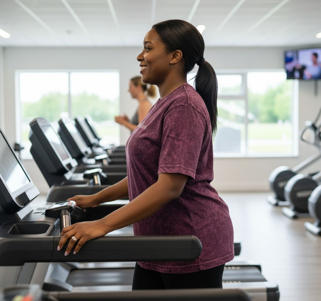 Berry/Black acid washed unisex t-shirt