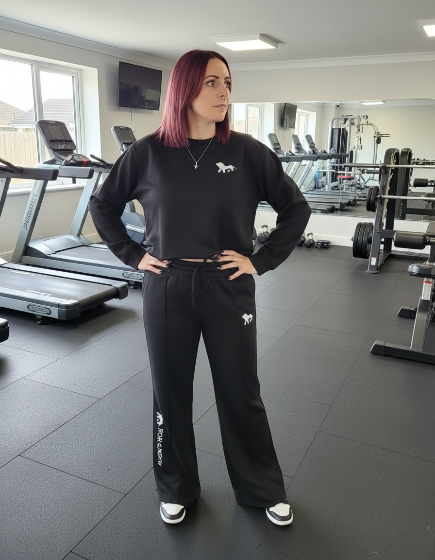 LIMITED EDITION Roar North Signature Two-Piece Cropped Sweat Set