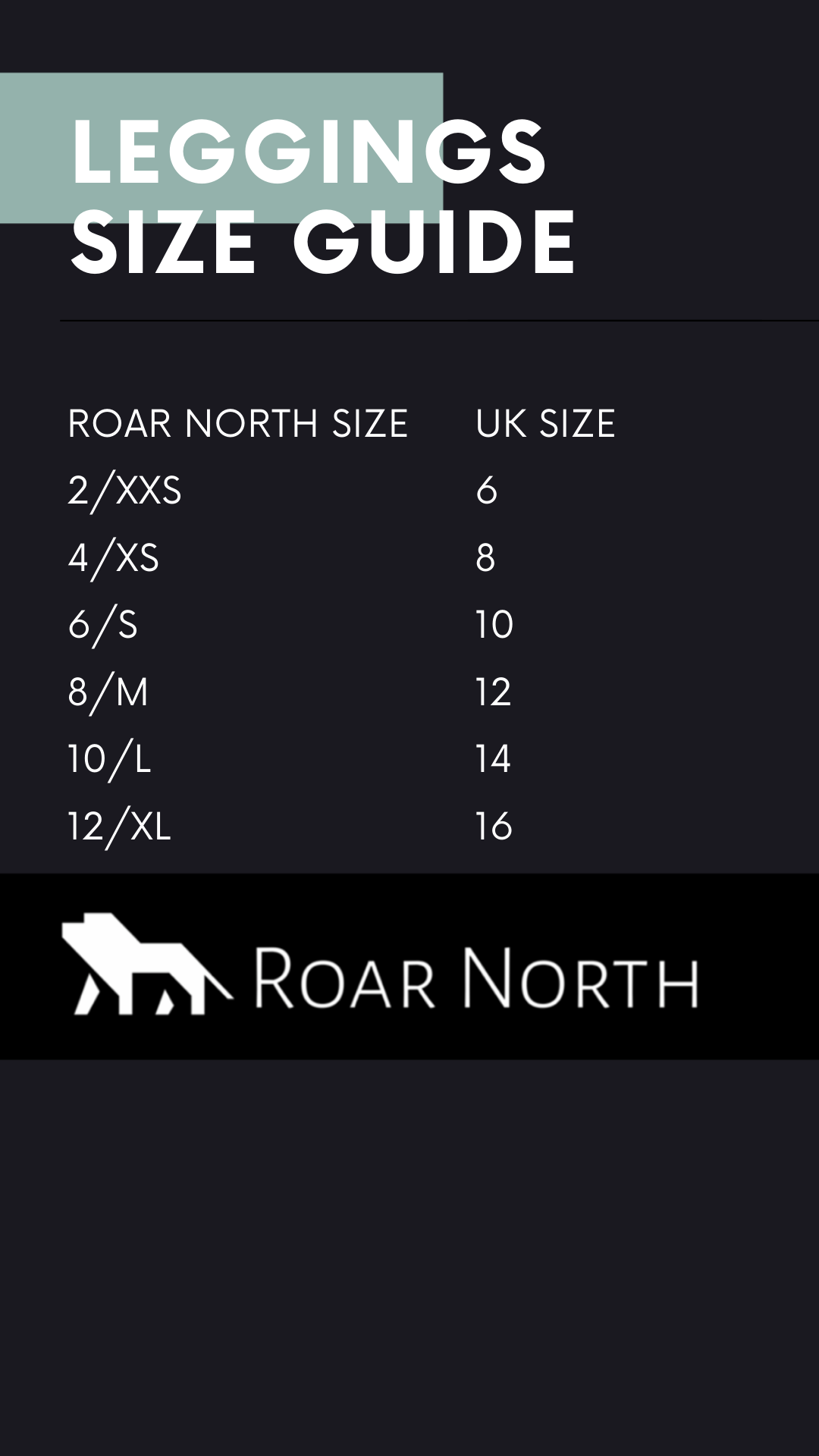 North face xxs size chart shop